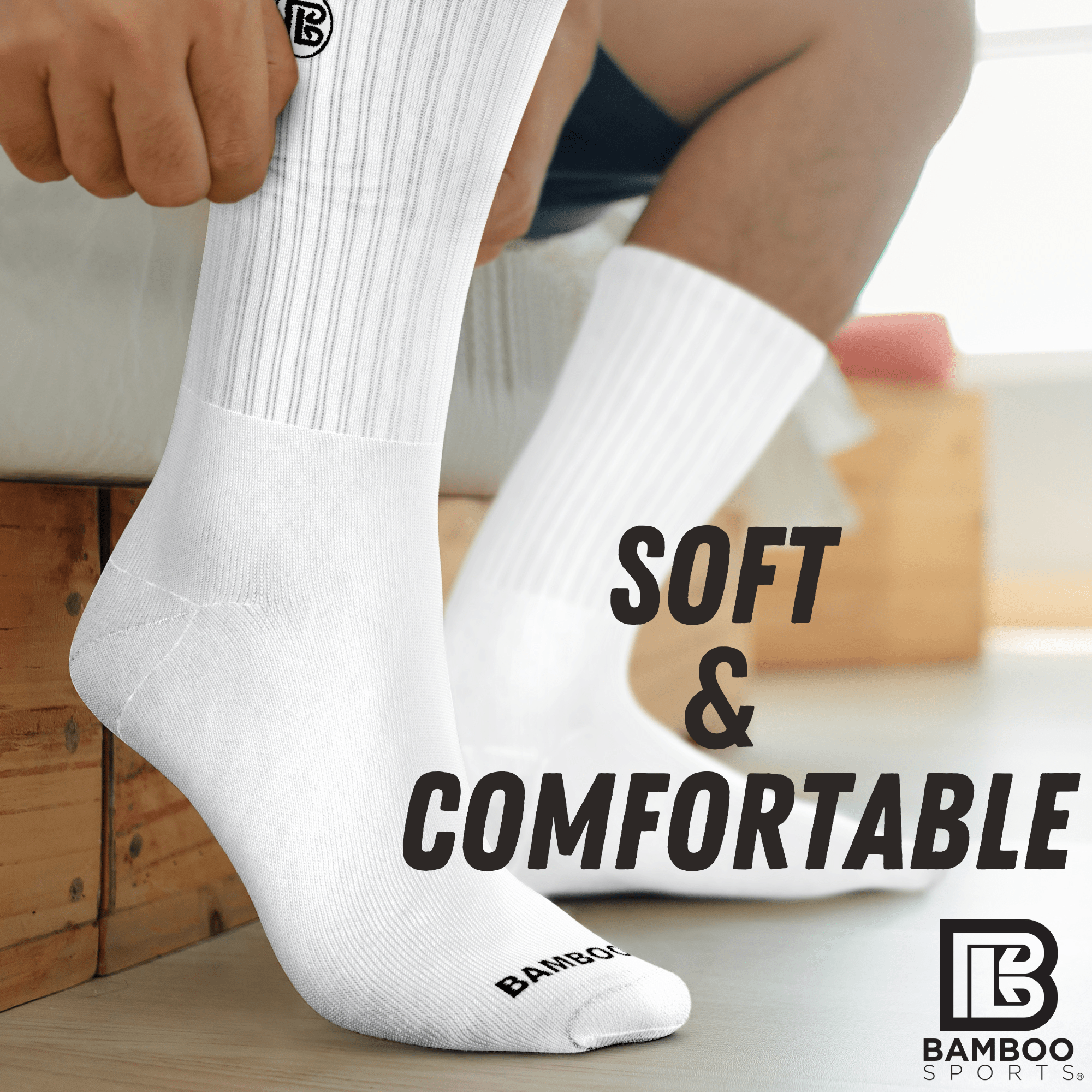 Premium Bamboo Rayon Crew Socks | Set