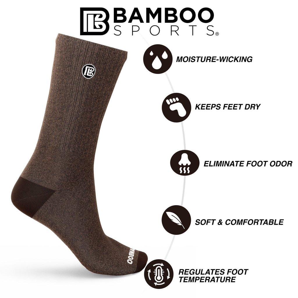 Premium Bamboo Rayon Crew Socks | Set