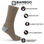 Premium Bamboo Rayon Crew Socks | Set