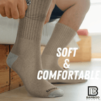 Premium Bamboo Rayon Crew Socks | Set