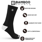 Premium Bamboo Rayon Crew Socks | Set