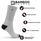 Premium Bamboo Rayon Crew Socks | Set