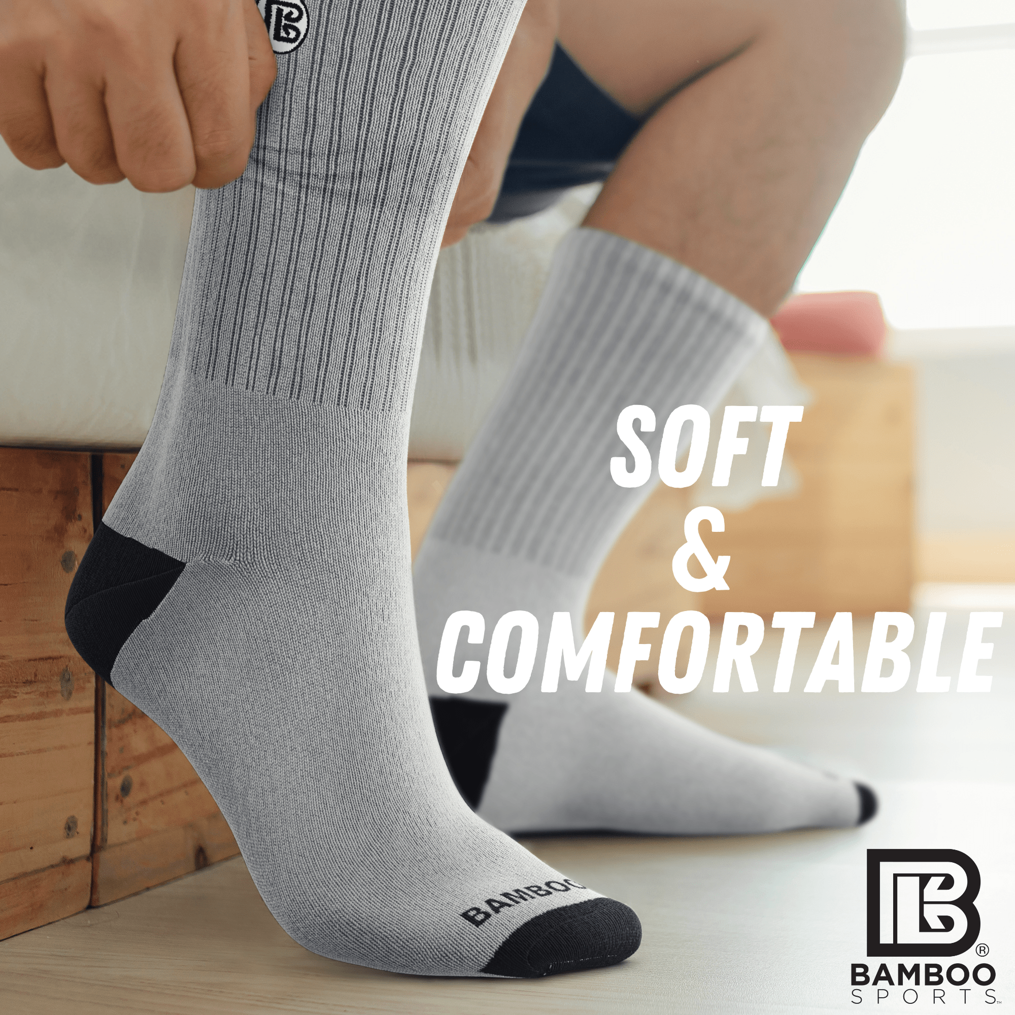 Premium Bamboo Rayon Crew Socks | Set