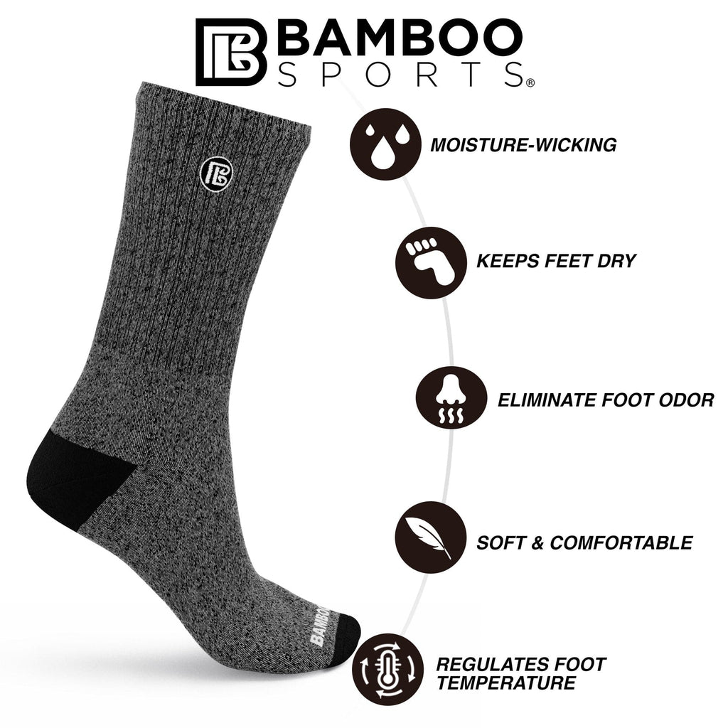 Premium Bamboo Rayon Crew Socks | Set