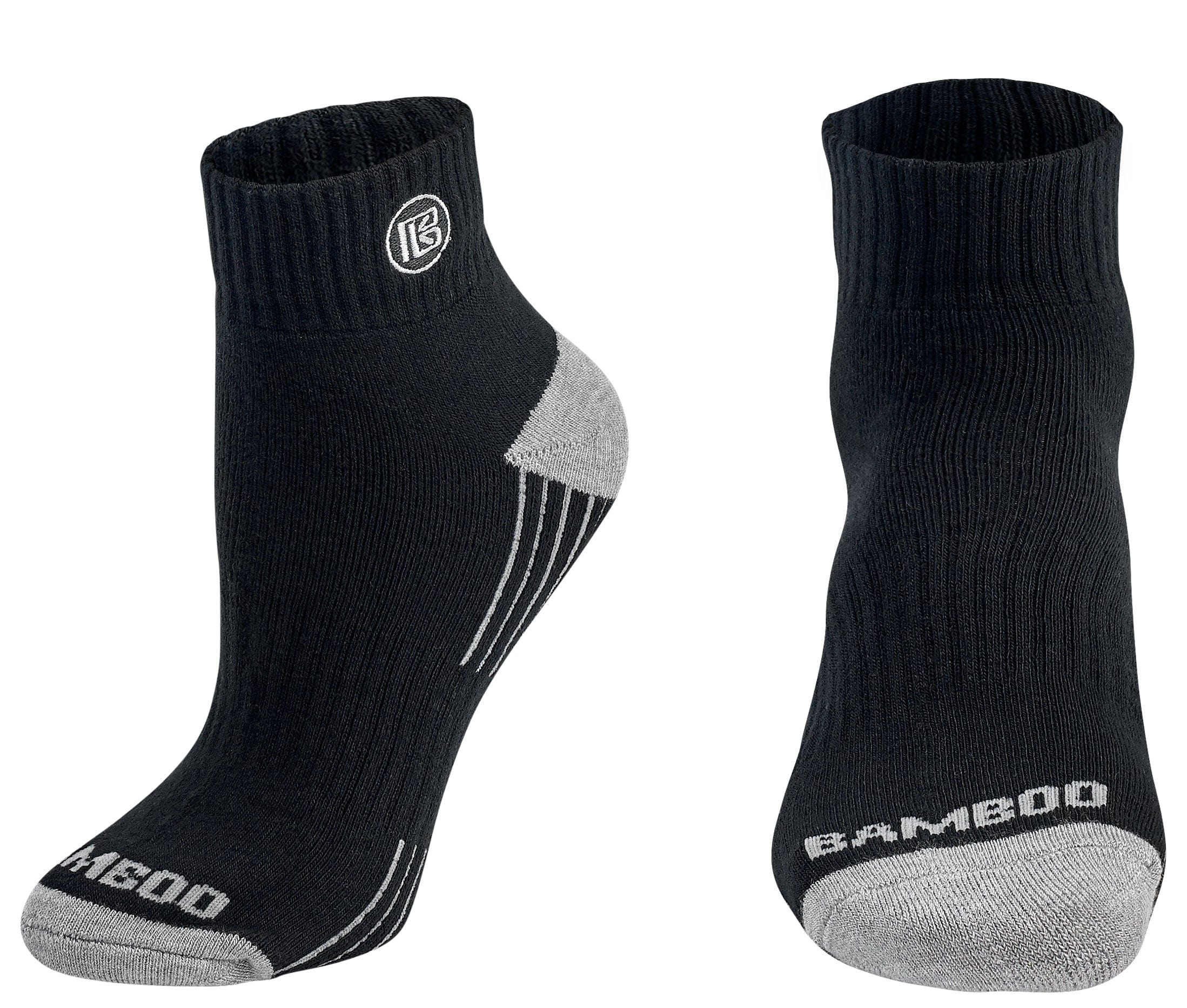 Premium Bamboo Rayon Quarter High Crew Socks | Set