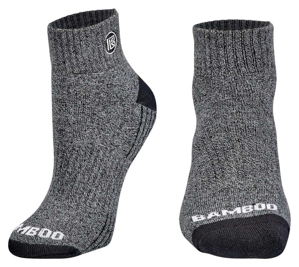 Premium Bamboo Rayon Quarter High Crew Socks | Set