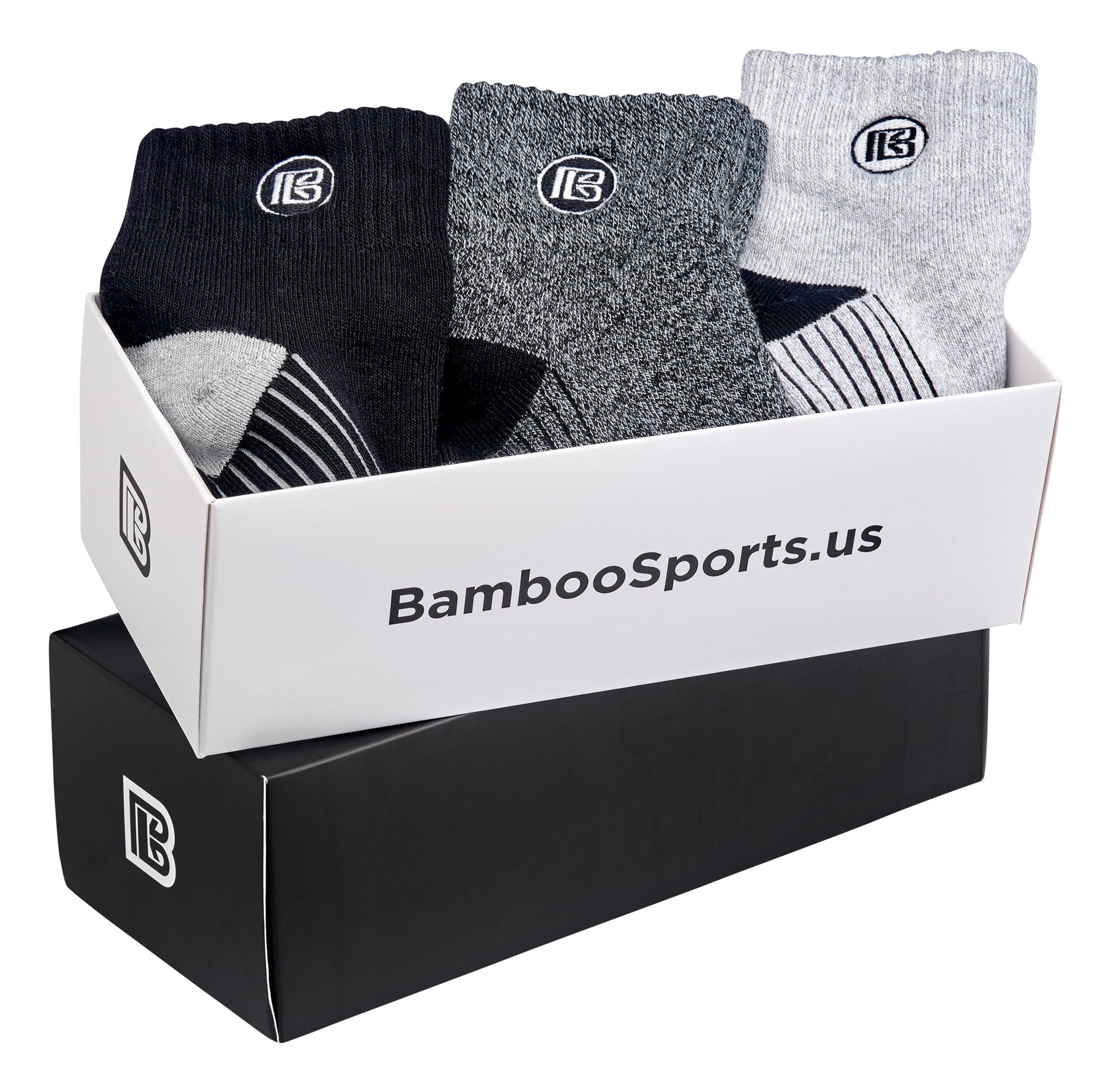 Premium Bamboo Rayon Quarter High Crew Socks | Set