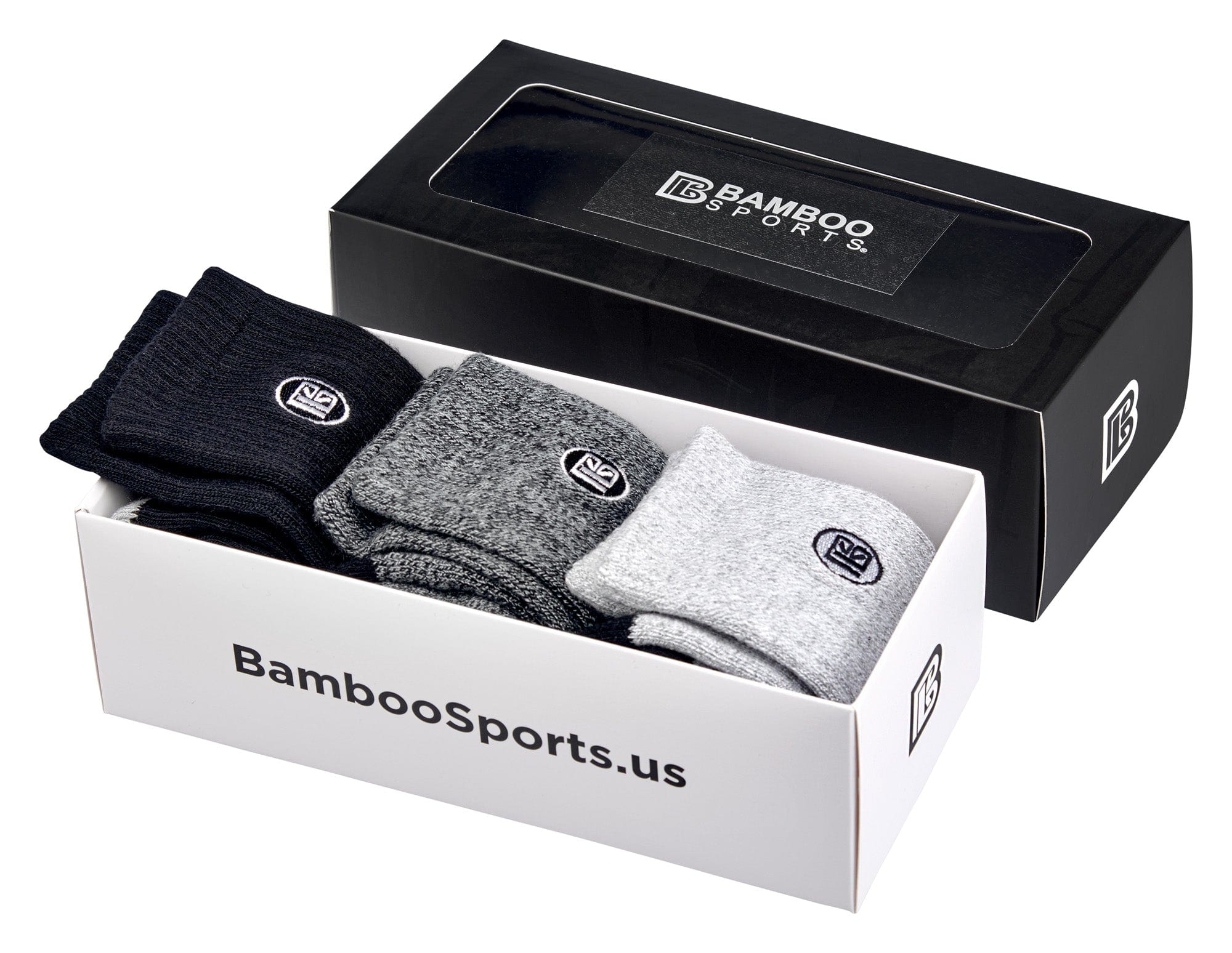 Premium Bamboo Rayon Crew Socks | Gift Box