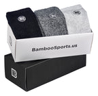 Premium Bamboo Rayon Crew Socks | Gift Box