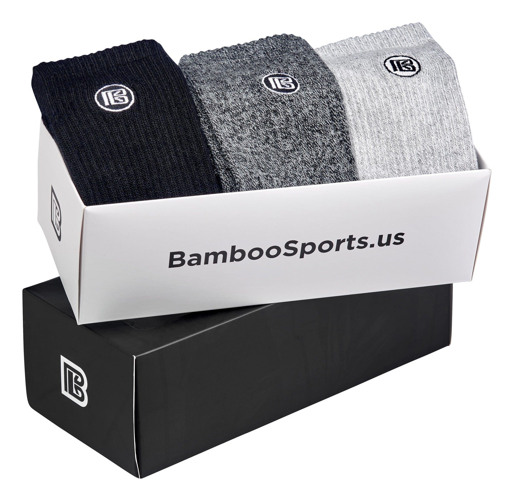 Premium Bamboo Rayon Crew Socks | Gift Box