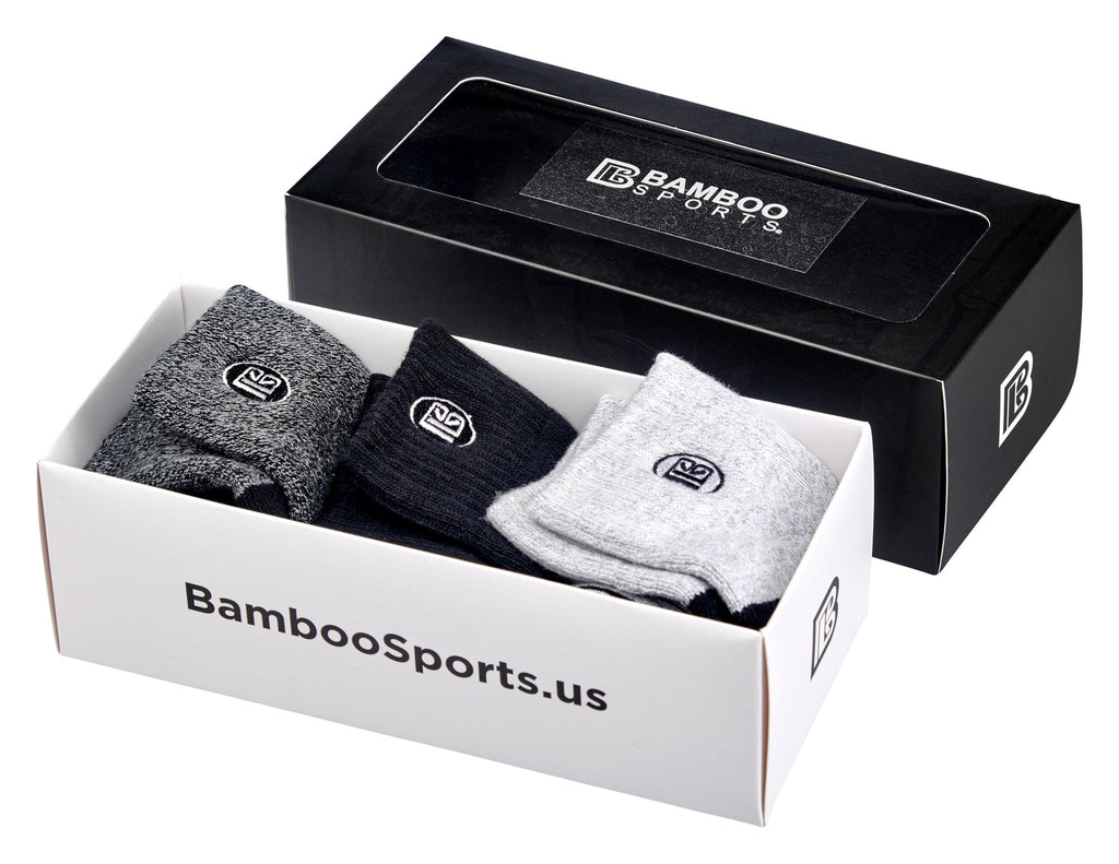 Premium Bamboo Rayon Quarter Crew Socks | Gift Box
