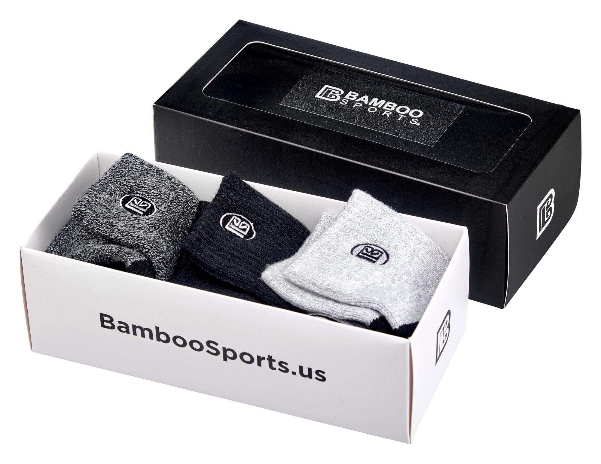 Premium Bamboo Rayon Quarter Crew Socks | Gift Box