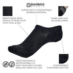 Bamboo Rayon Invisible No Show Socks | Set