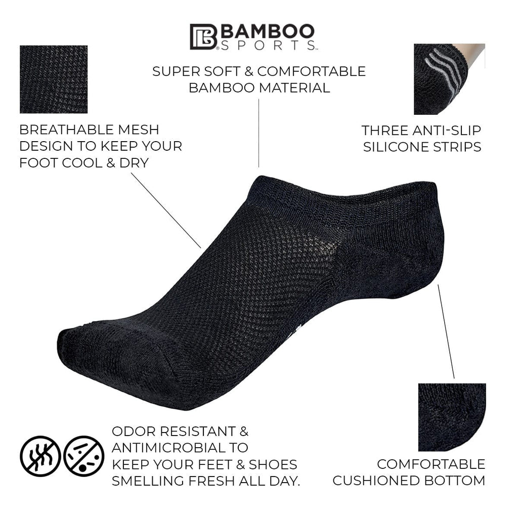 Bamboo Rayon Invisible No Show Socks | Set