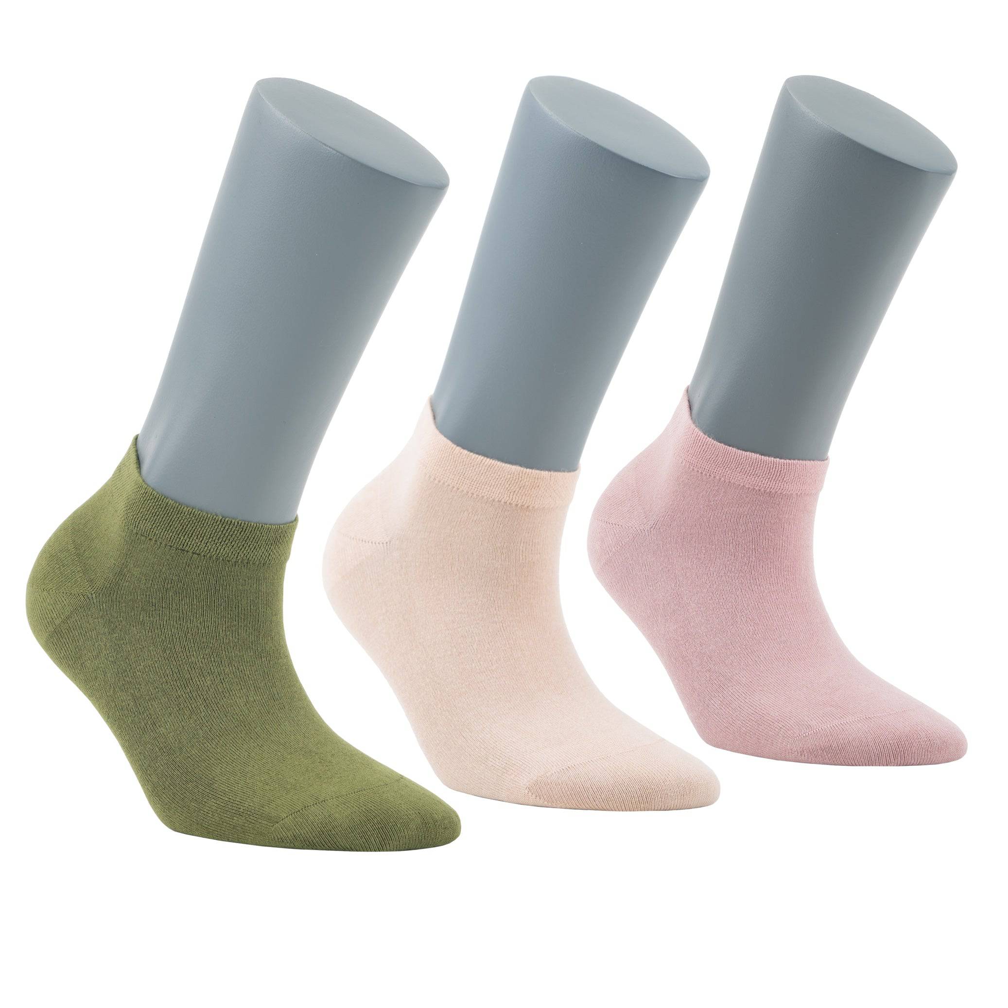 Women’s Bamboo Ankle Socks 545 | 12-Pack