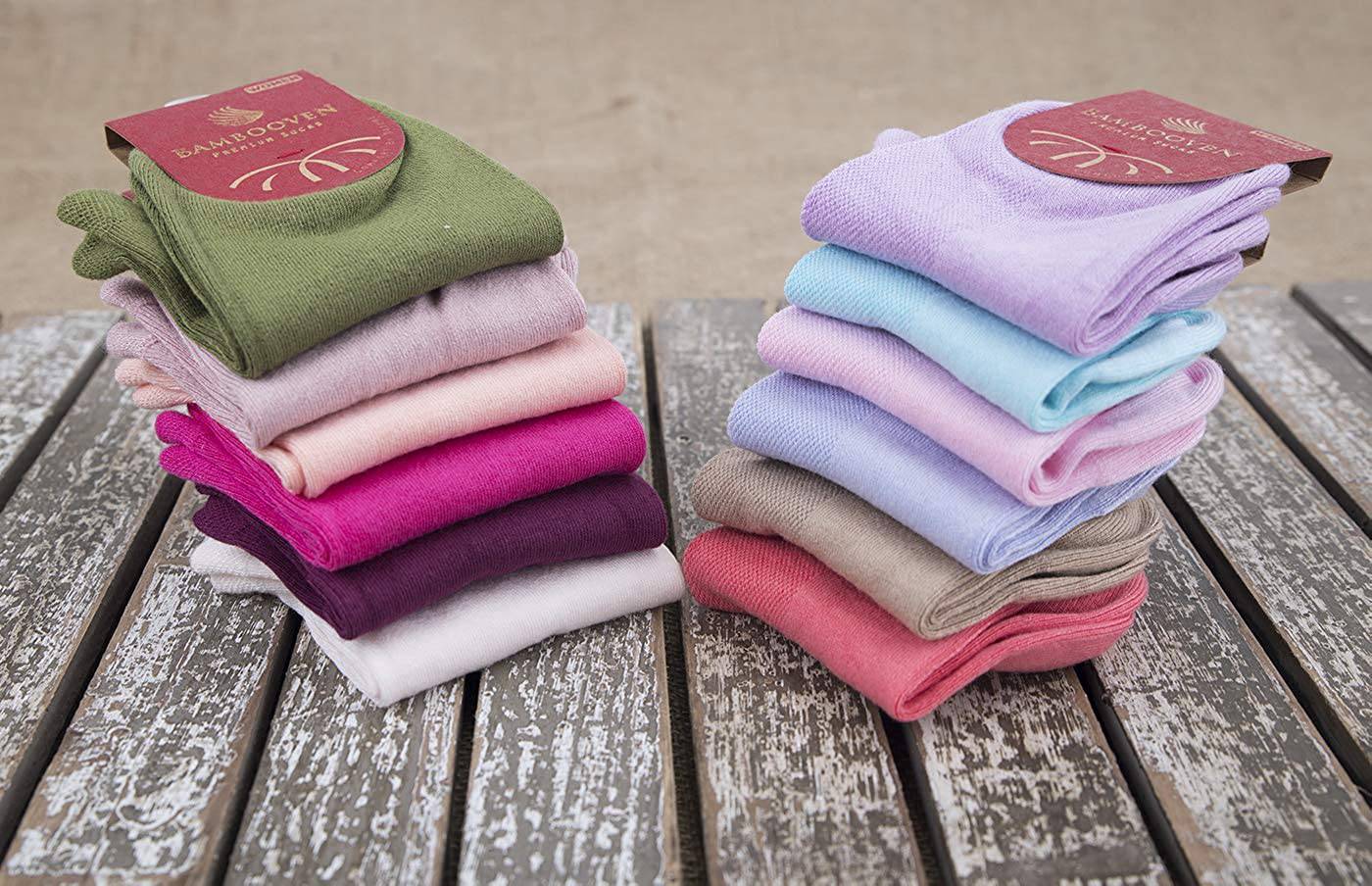 Women’s Bamboo Ankle Socks 545 | 12-Pack
