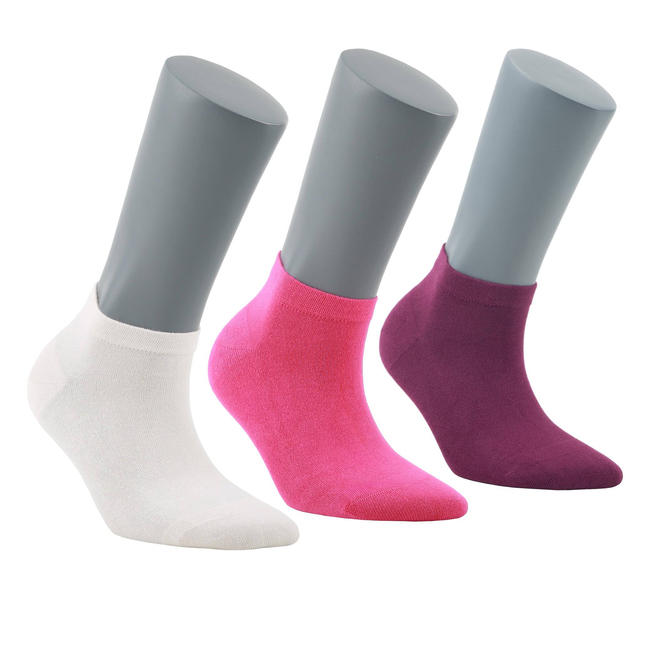 Women’s Bamboo Ankle Socks 545 | 12-Pack