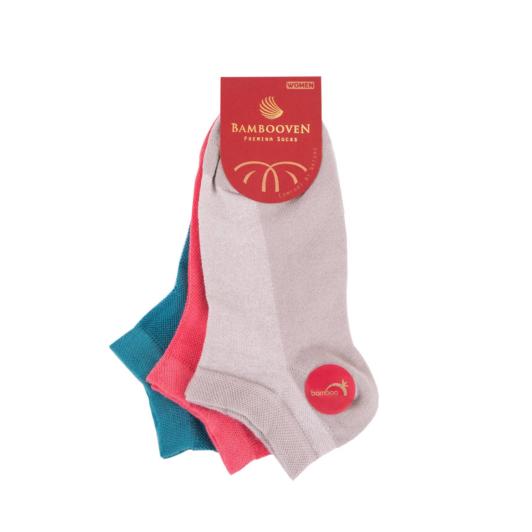 Women’s Bamboo Ankle Socks 525 | 3-Pack