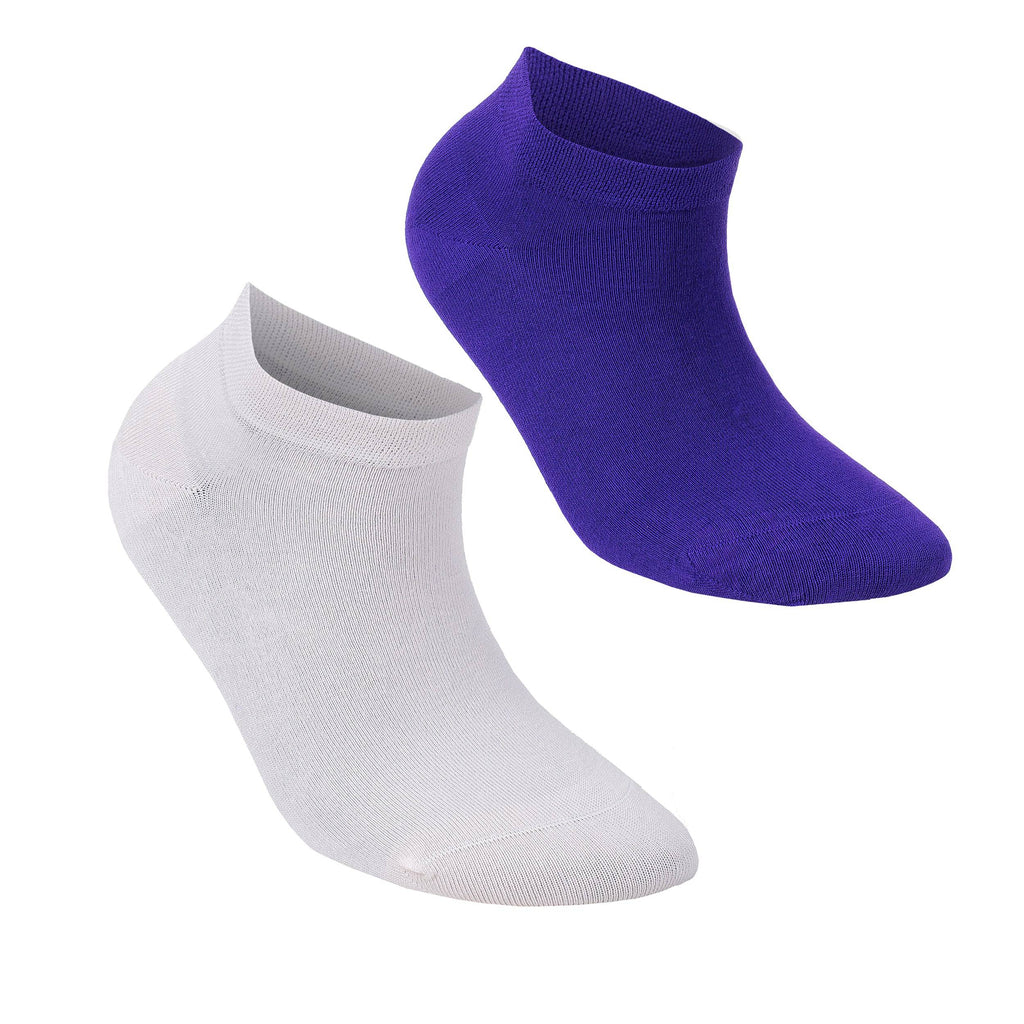 Bambooven Women’s Casual Ankle Socks Soft & Breathable 629 | 8 Pack
