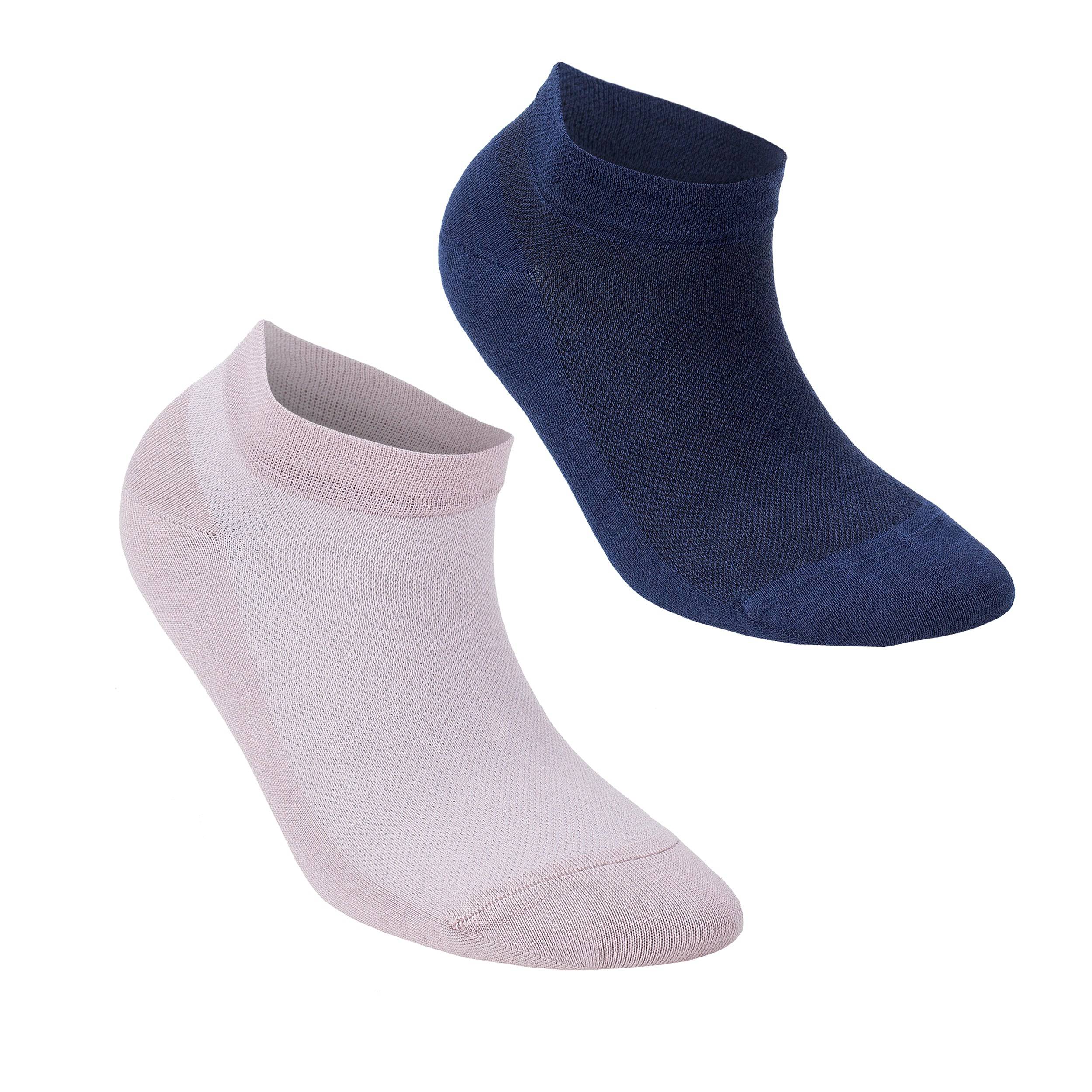 Bambooven Women’s Casual Ankle Socks Soft & Breathable 629 | 8 Pack