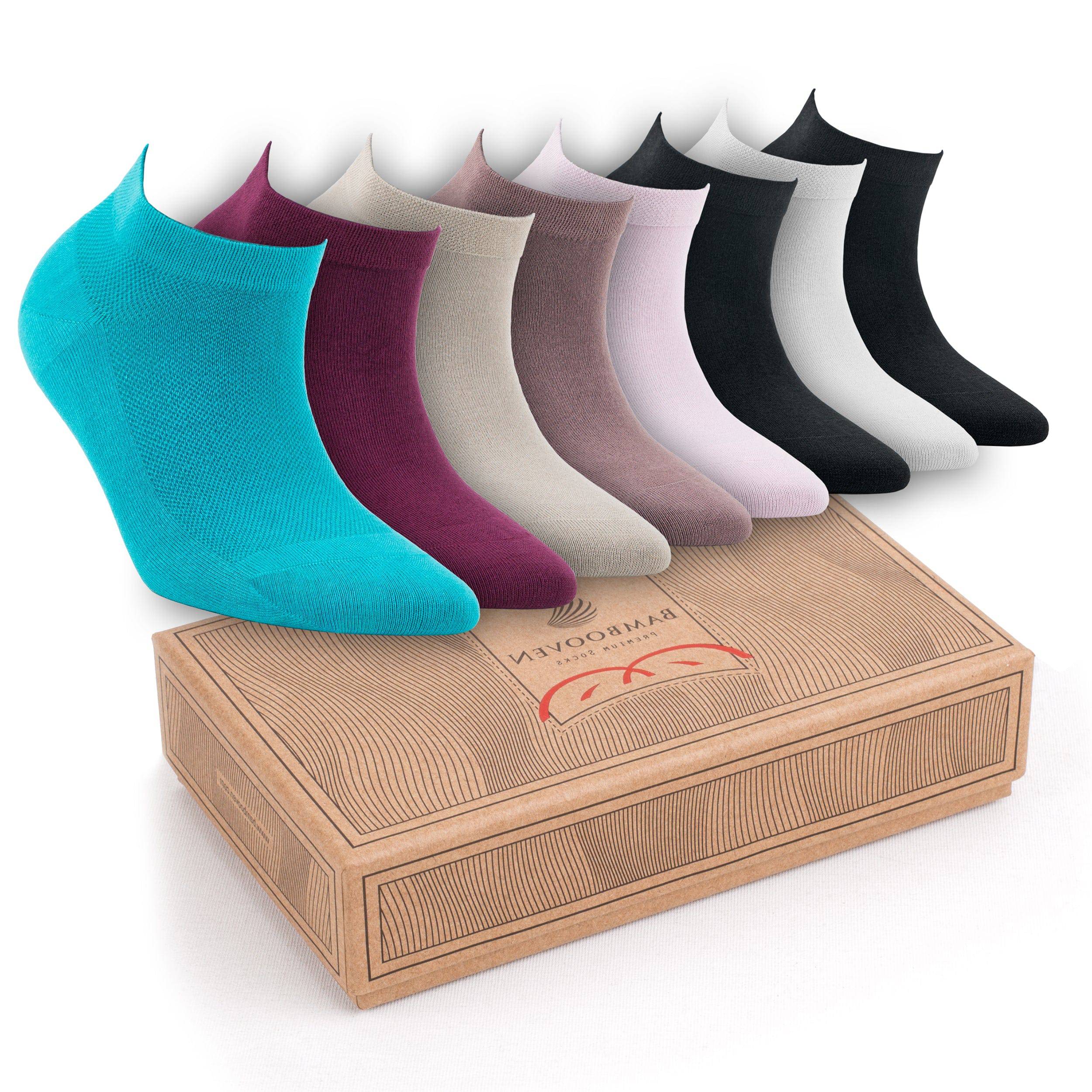 Women’s Bamboo Ankle Socks 550 | 8-Pack