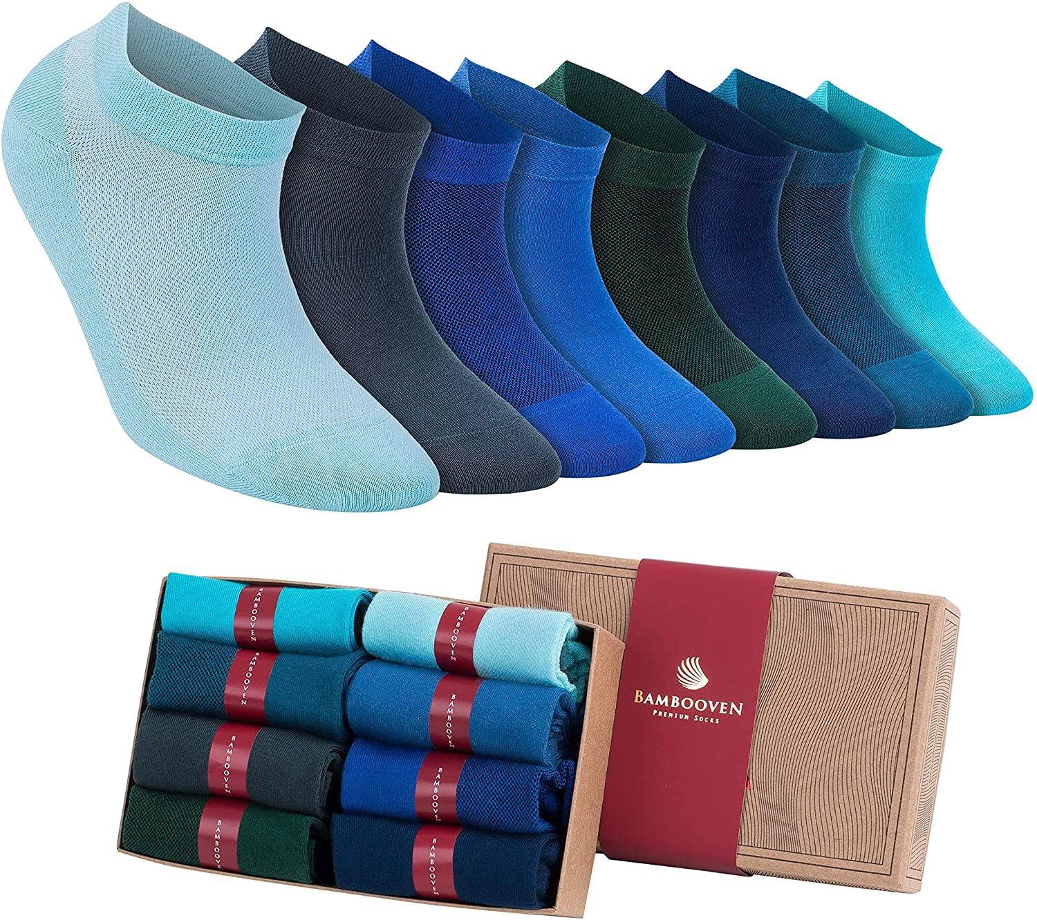 Women’s Bamboo Ankle Socks 630 | 8-Pack