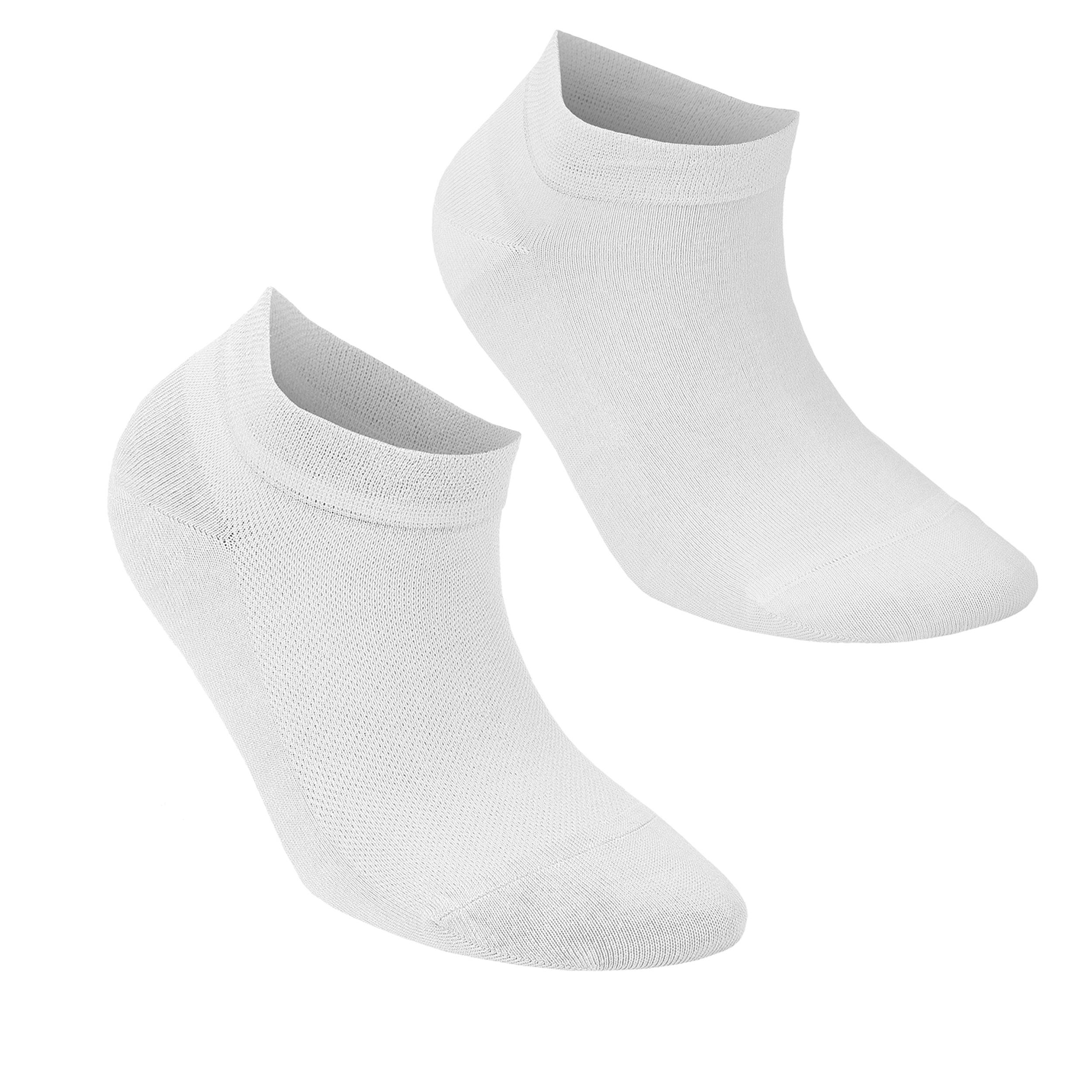 Women’s Bamboo Ankle Socks White 631 | 8-Pack