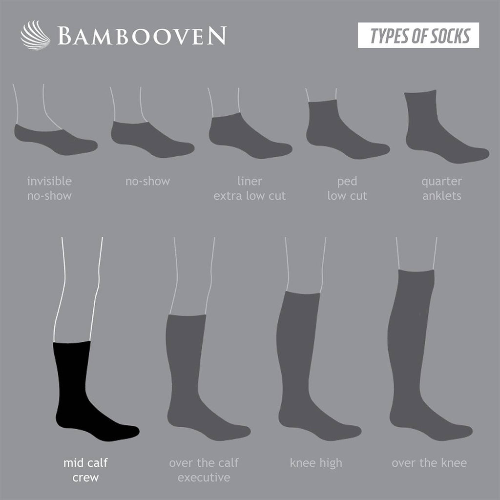 Men’s Bamboo Lightweight Dress & Trouser Socks 509 | 3-Pack