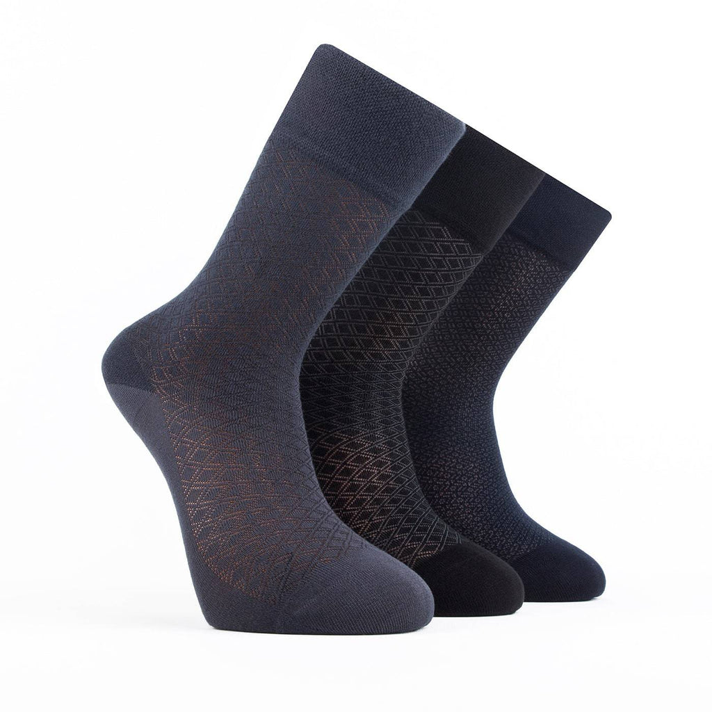 Men’s Bamboo Lightweight Dress & Trouser Socks 509 | 3-Pack