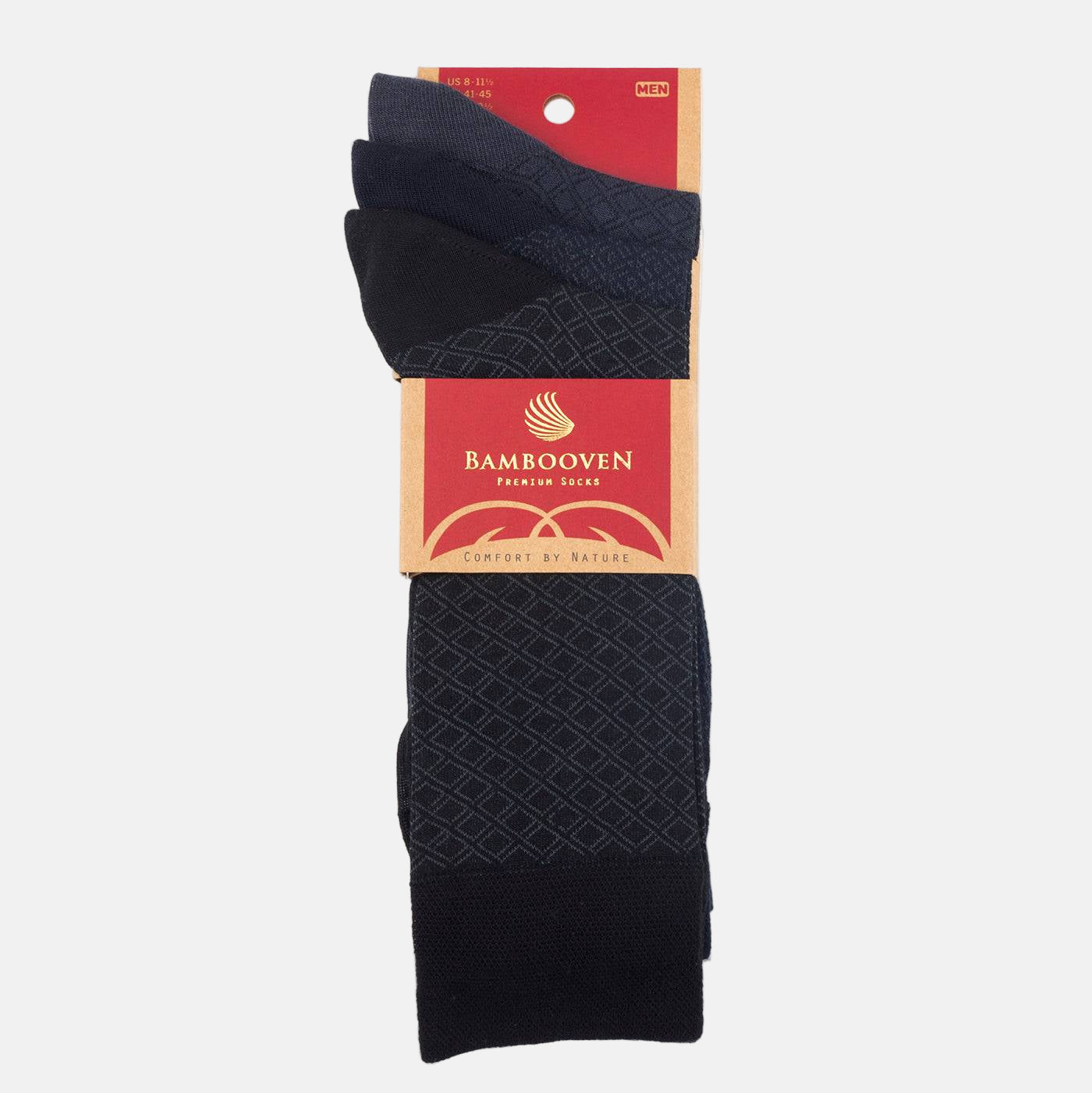 Men’s Bamboo Lightweight Dress & Trouser Socks 509 | 3-Pack