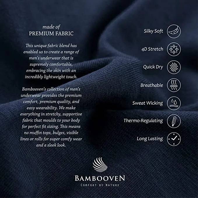 Men's Bamboo Crew Neck Undershirts | 3-Pack