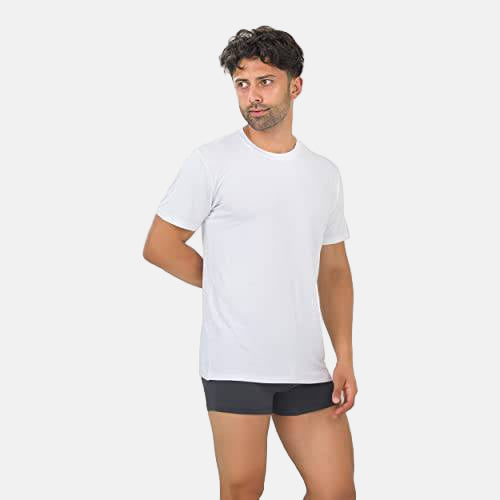 Men's Bamboo Crew Neck Undershirts | 3-Pack