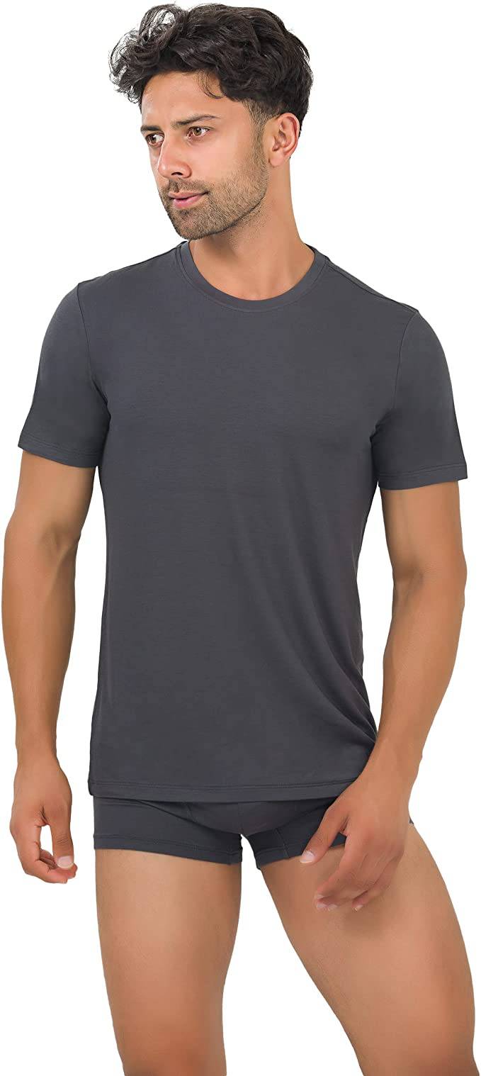 Men's Bamboo Crew Neck Undershirts | 3-Pack
