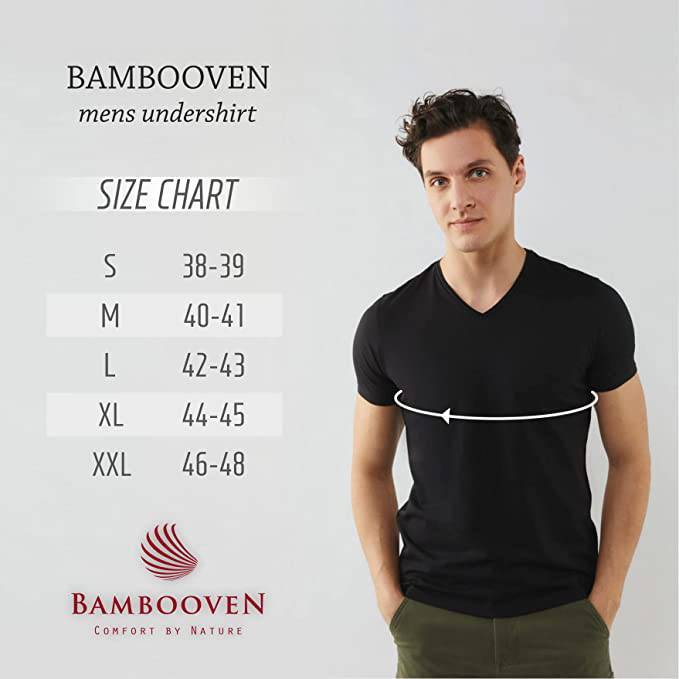 Men's Bamboo Crew Neck Undershirts | 3-Pack