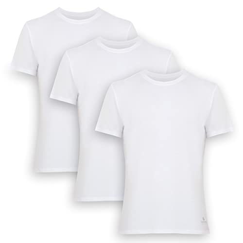 Men's Bamboo Crew Neck Undershirts | 3-Pack