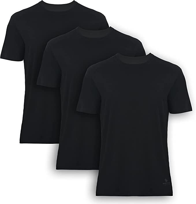 Men's Bamboo Crew Neck Undershirts | 3-Pack