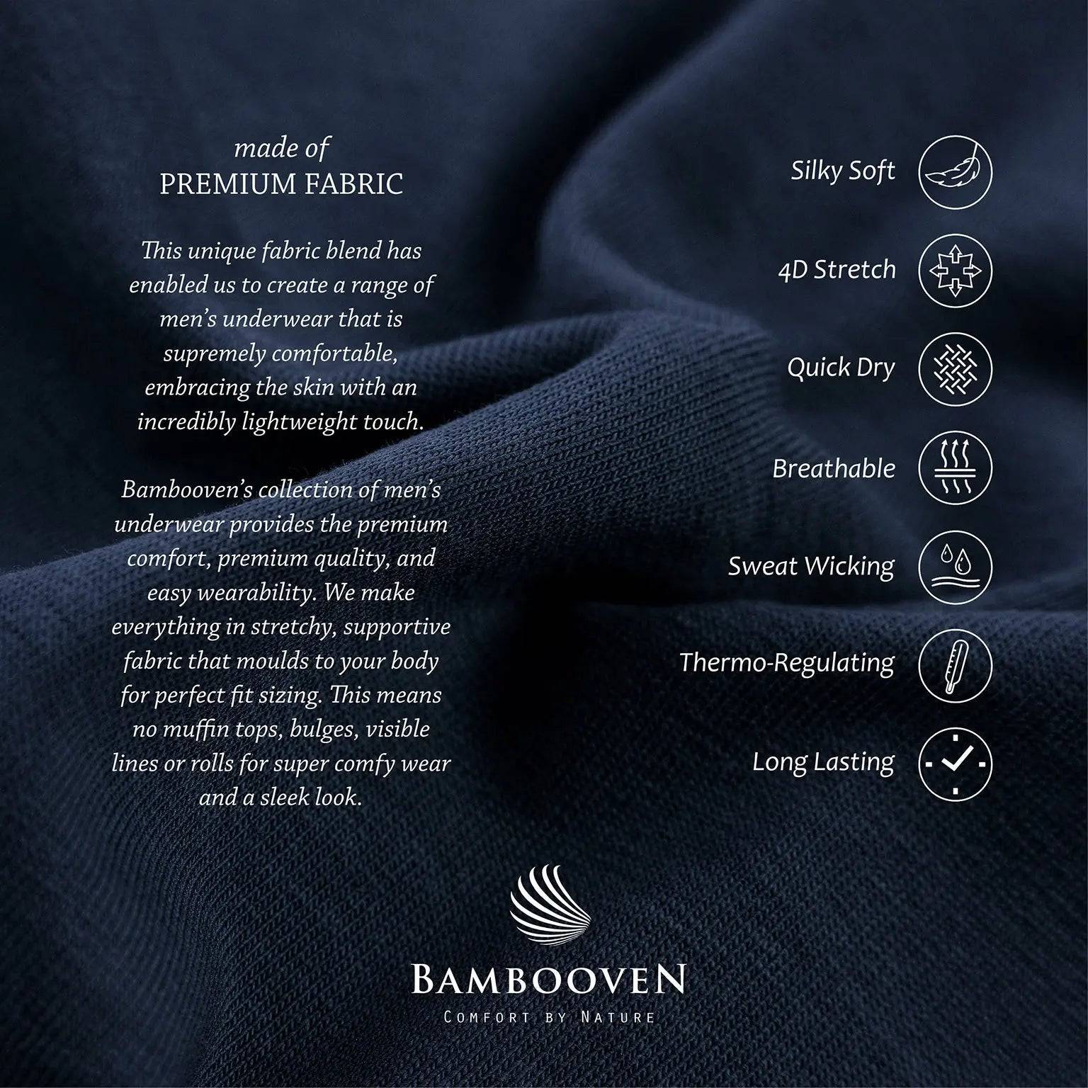 Men's Bamboo V-Neck Undershirt | 3-Pack