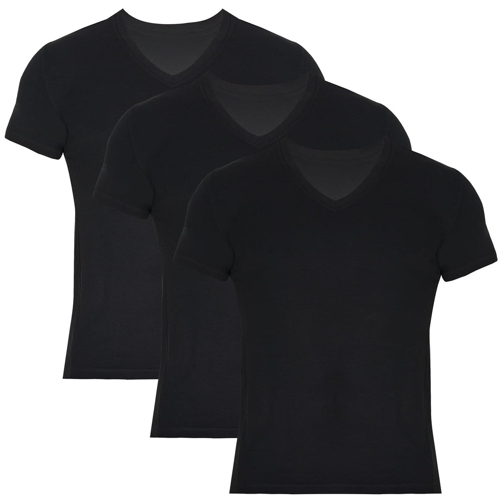 Men's Bamboo V-Neck Undershirt | 3-Pack