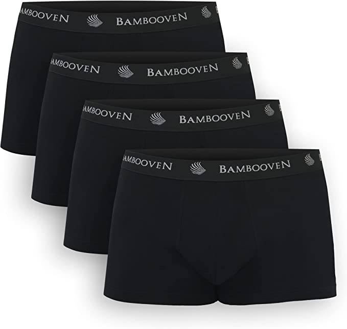 Men’s Bamboo Trunks with Pouch | 4-Pack