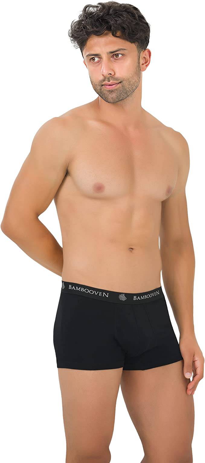 Men’s Bamboo Trunks with Pouch | 4-Pack