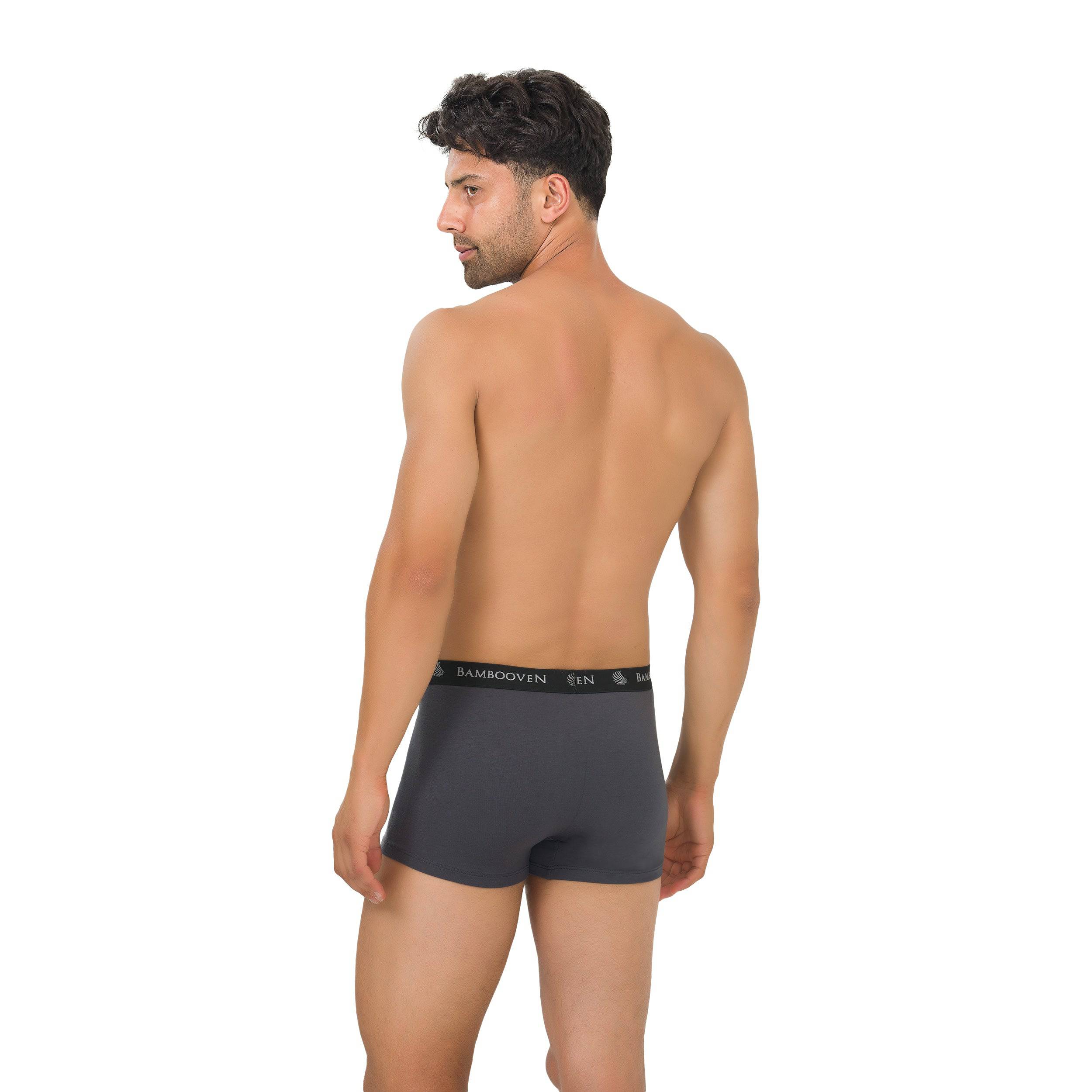 Men’s Bamboo Trunks with Pouch | 4-Pack