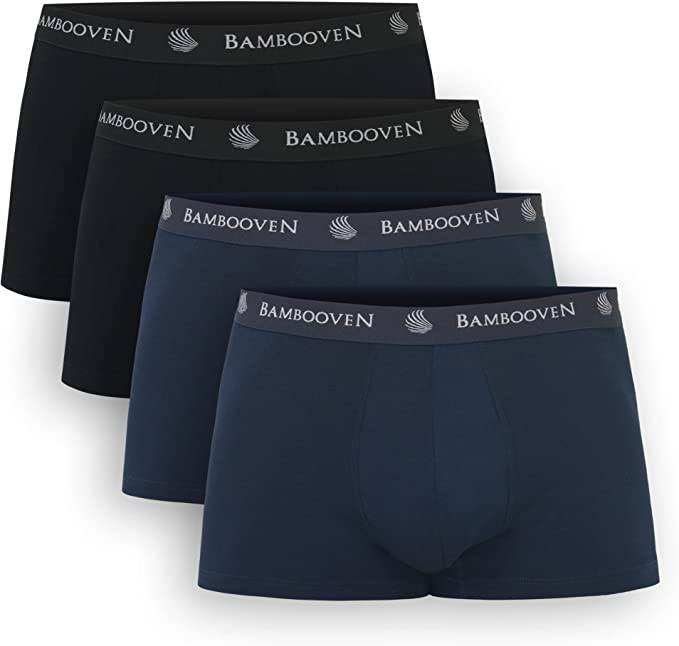 Men’s Bamboo Trunks with Pouch | 4-Pack