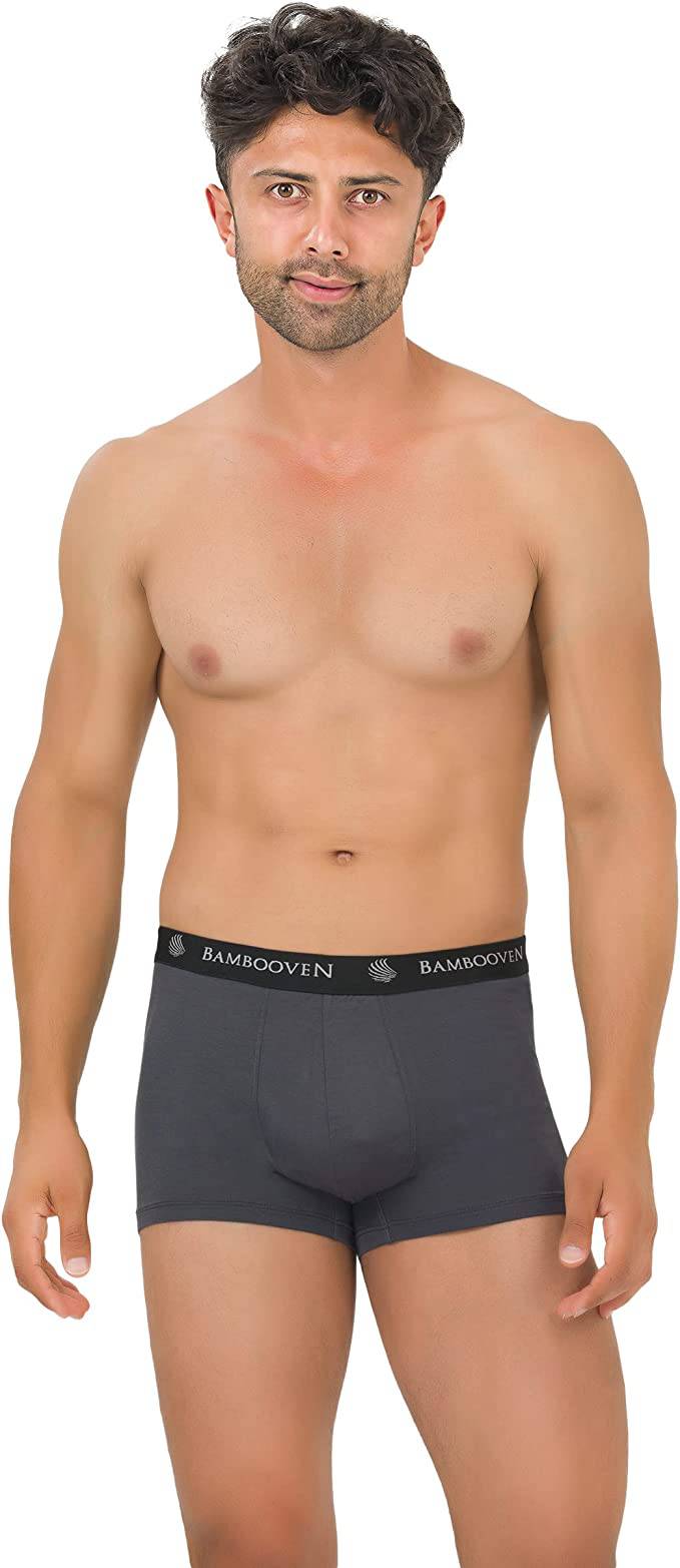 Men’s Bamboo Trunks with Pouch | 4-Pack