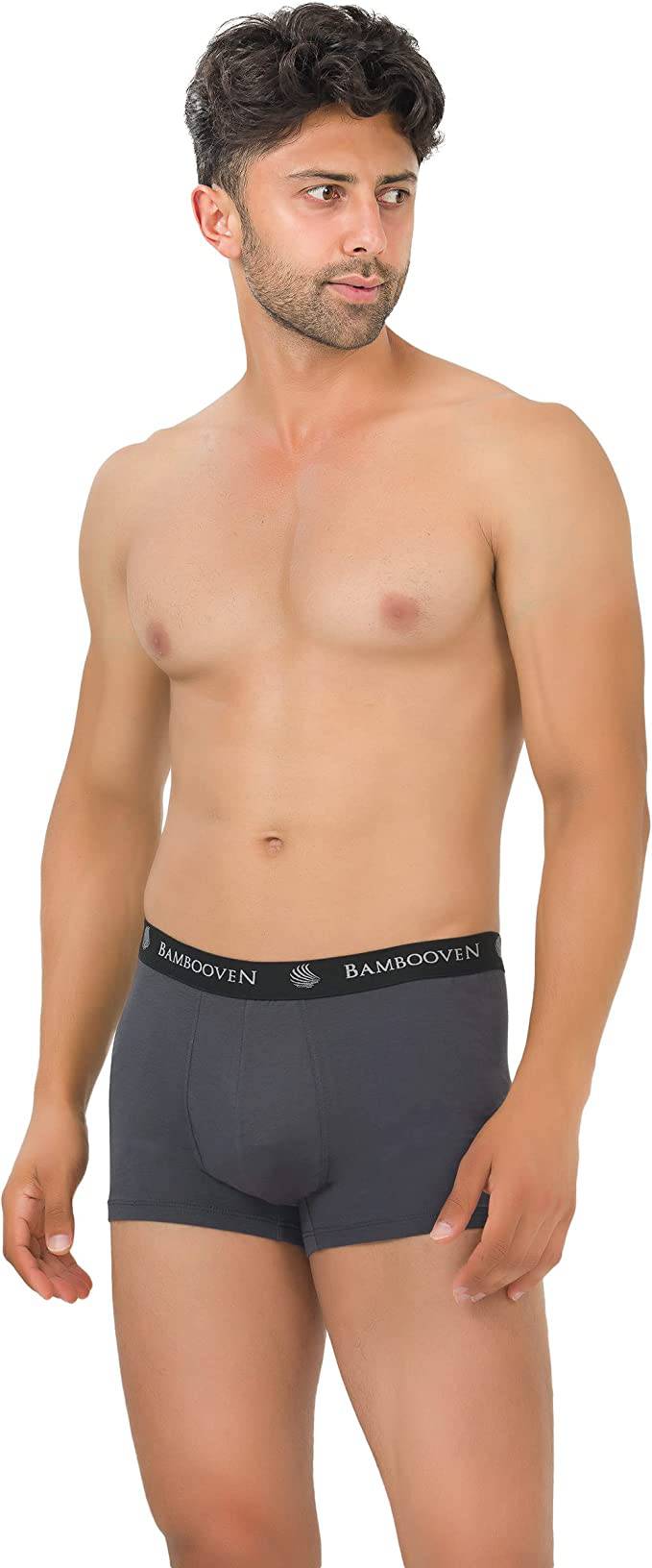 Men’s Bamboo Trunks with Pouch | 4-Pack