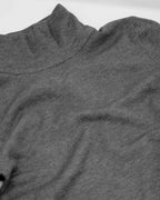Basic Grey Fine Knit Bodycon Sweater