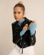 Belt Biker Jacket