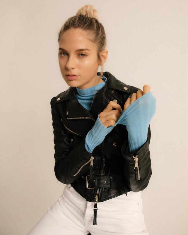 Belt Biker Jacket