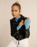 Belt Biker Jacket