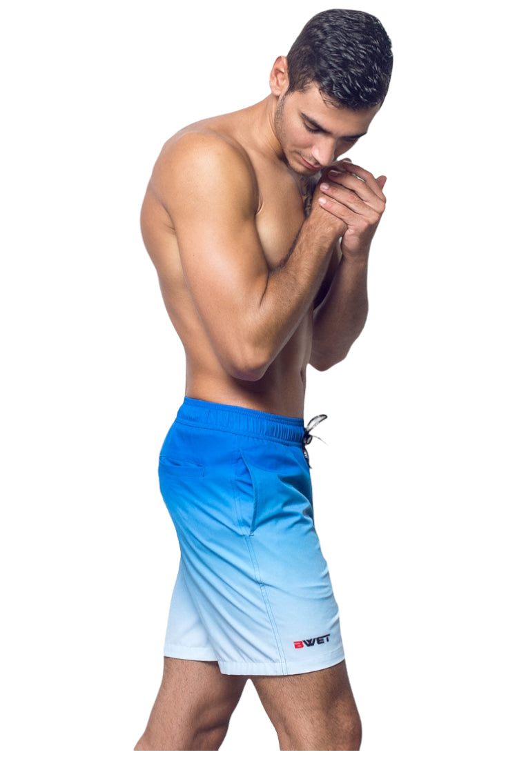 Eco-Friendly Sunrise Beach Shorts Red