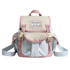 Embroidered Small Backpack